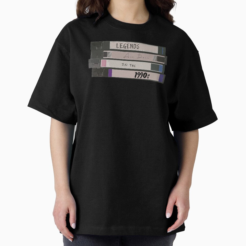 Legends are Born in the 90s – Retro VHS Nostalgia Design by MEMORY-LN-Tees
