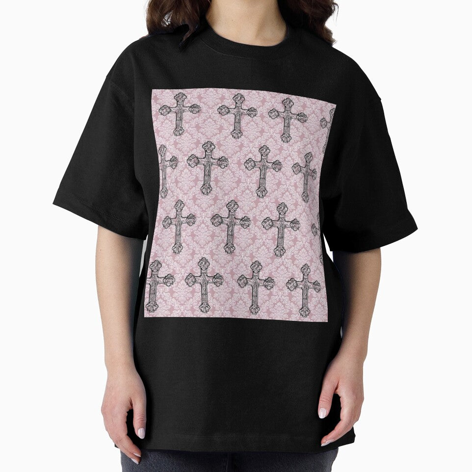 pink crosses on repeat by Vivien Merveilles