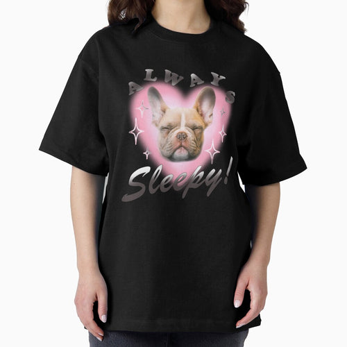 Always Sleepy! Dog Puppy Pet Y2K Design by tartagain