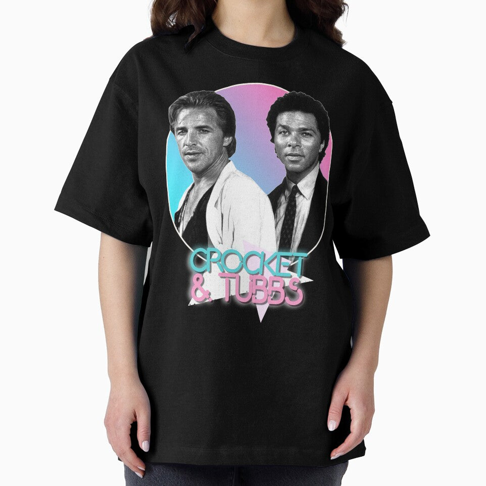 Crockett and Tubbs )( Retro Miami Vice 80s Tribute by acquiesce13