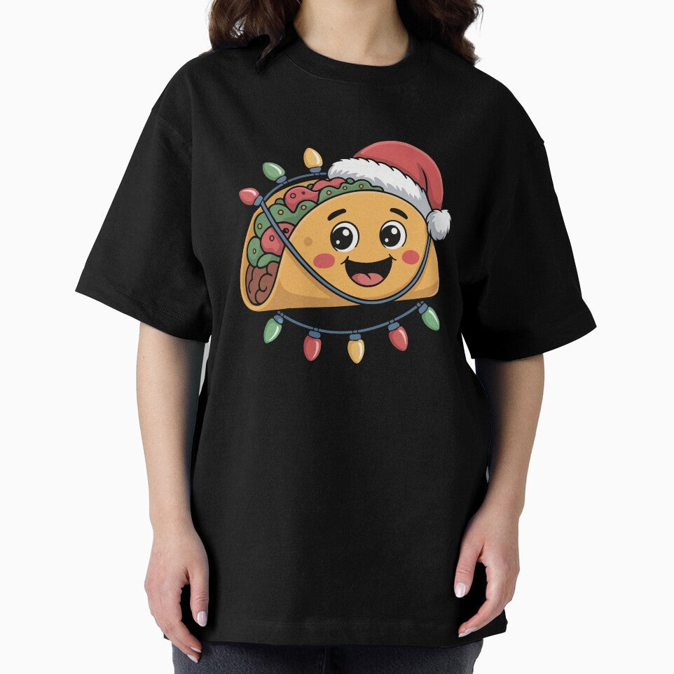 Christmas  Taco with Santa Hat by jkrphoto