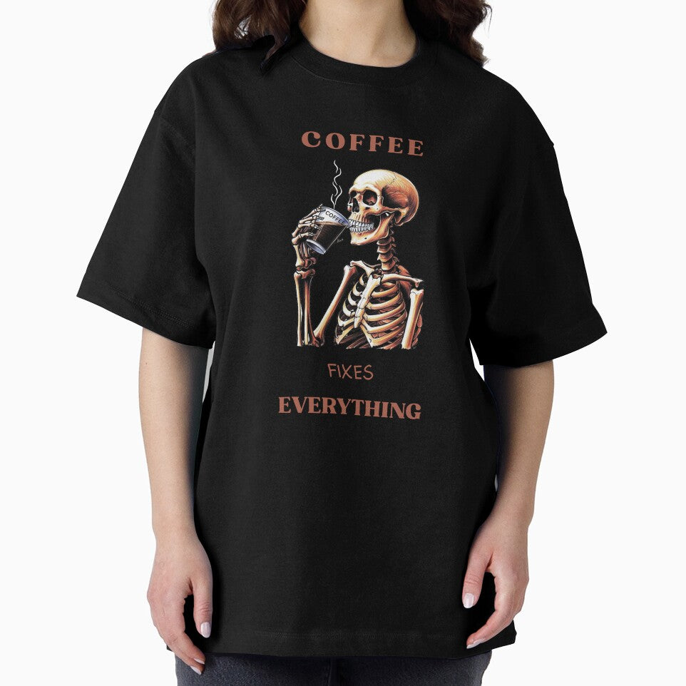 Coffee fixes everything by MEtShirt15