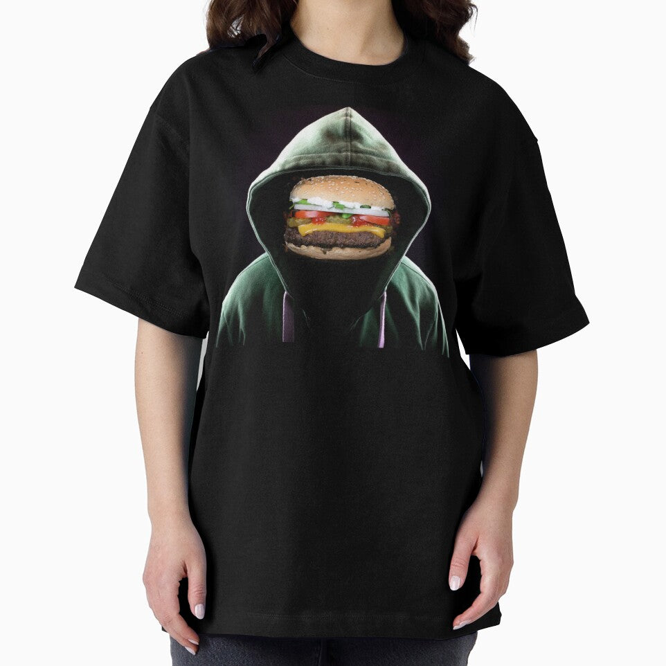 Burger Face by Surreallytee