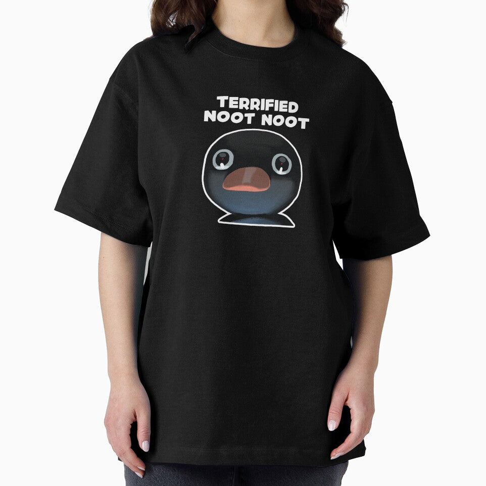 Terrified Noot Noot Pingu Meme (Light Blue BG) by FilipeFerreira