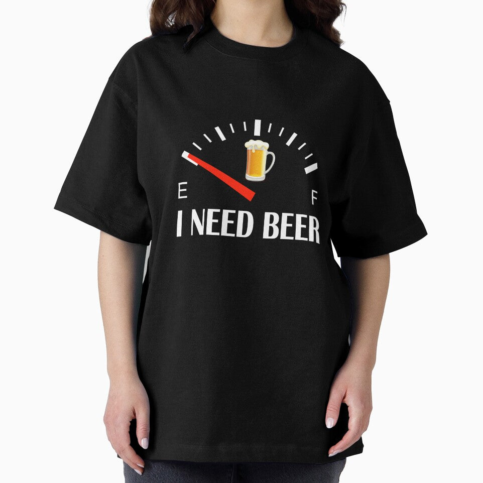 I Need Beer – Funny Beer Lovers T-Shirt by Supun  Dinusha