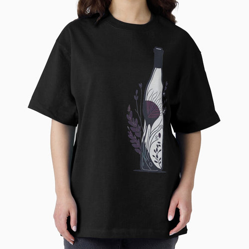 Aesthetic Flower Wine Bottle by Cravio