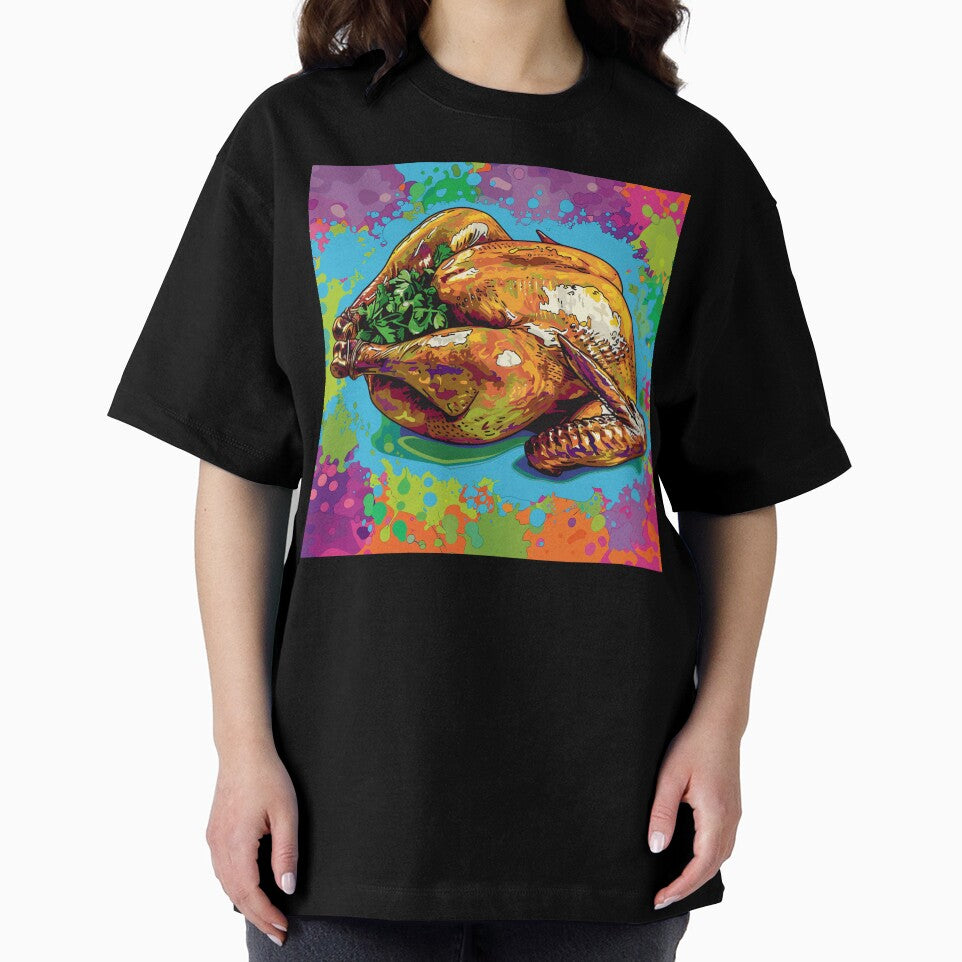 Roast Chicken Pop Art 2 by AstroRisq