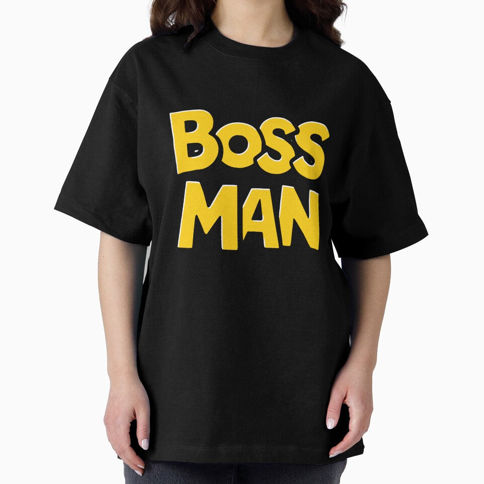 Boss Man! Funny Yellow Workplace Humor by PMCreative