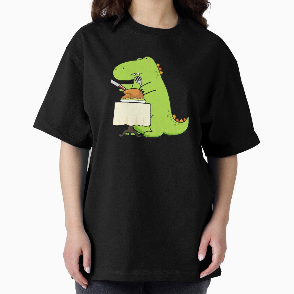 Dine-osaur Funny Dinosaur Pun by punnybone