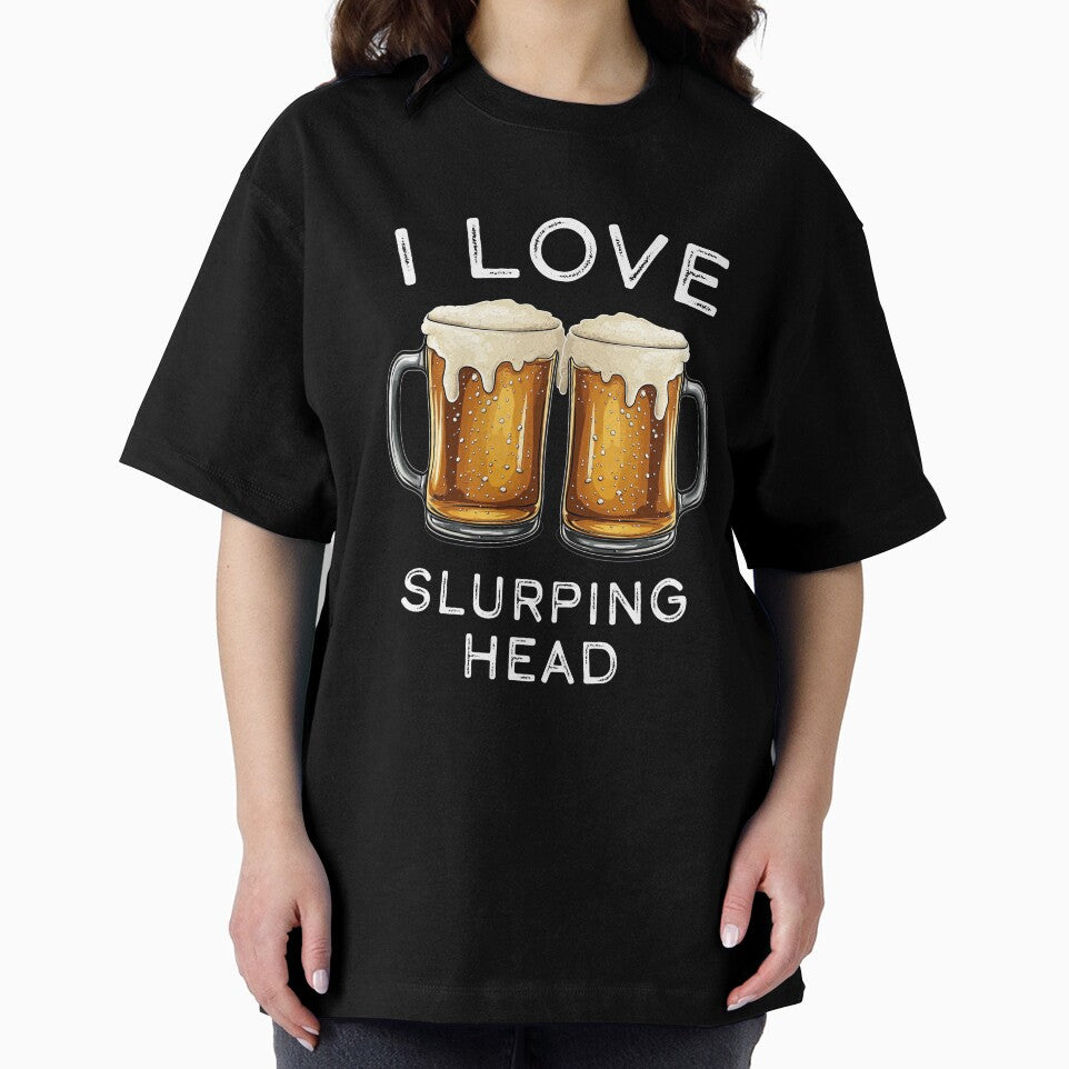 I love slurping head - Beer lover by Random Tees