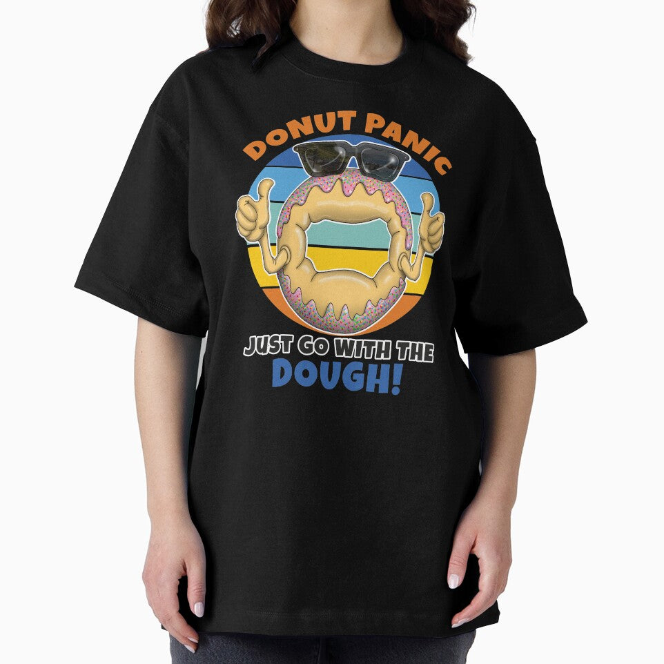 Donut Panic Funny Donut Lovers by Status71