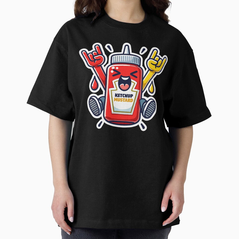Rocking Ketchup and Mustard Bottle by markymaarty