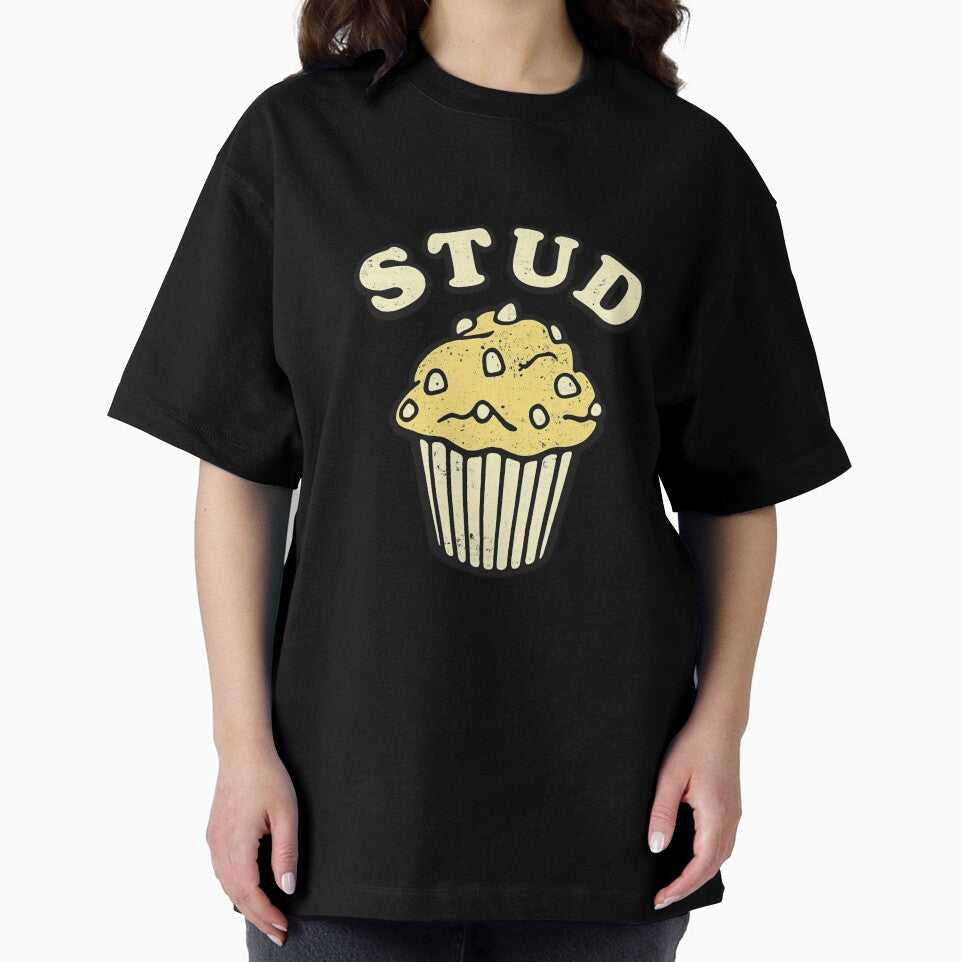 Stud Muffin Funny Cute Baking Pun Humor by Dujosufot