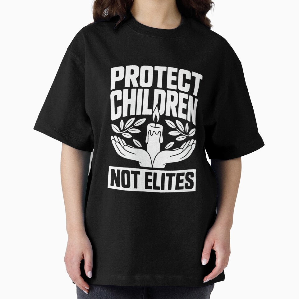 Women's Protect Children Not Elites - Funny Saying Sarcastic Novelty by DorisSPipkin
