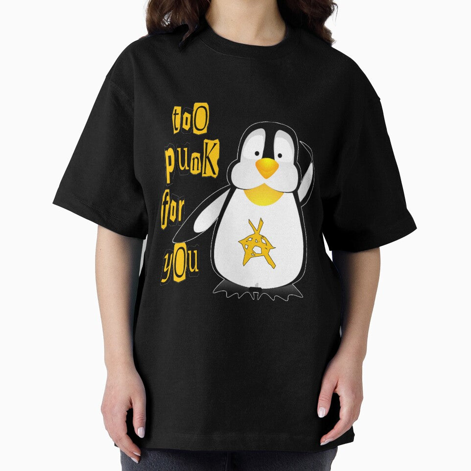 Too Punk For You Penguin by SerpentSkyArts
