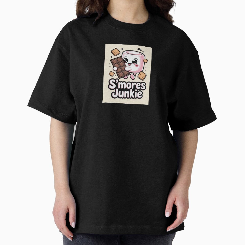 S'mores Junkie Cute Marshmallow Dessert Lover Art by GraffKingz