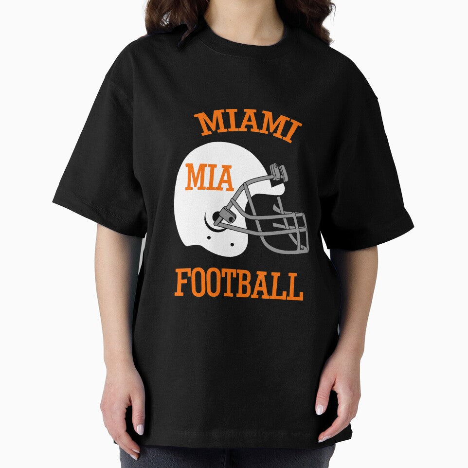 Miami Football T-Shirt for Men and Women by AllStarMerch