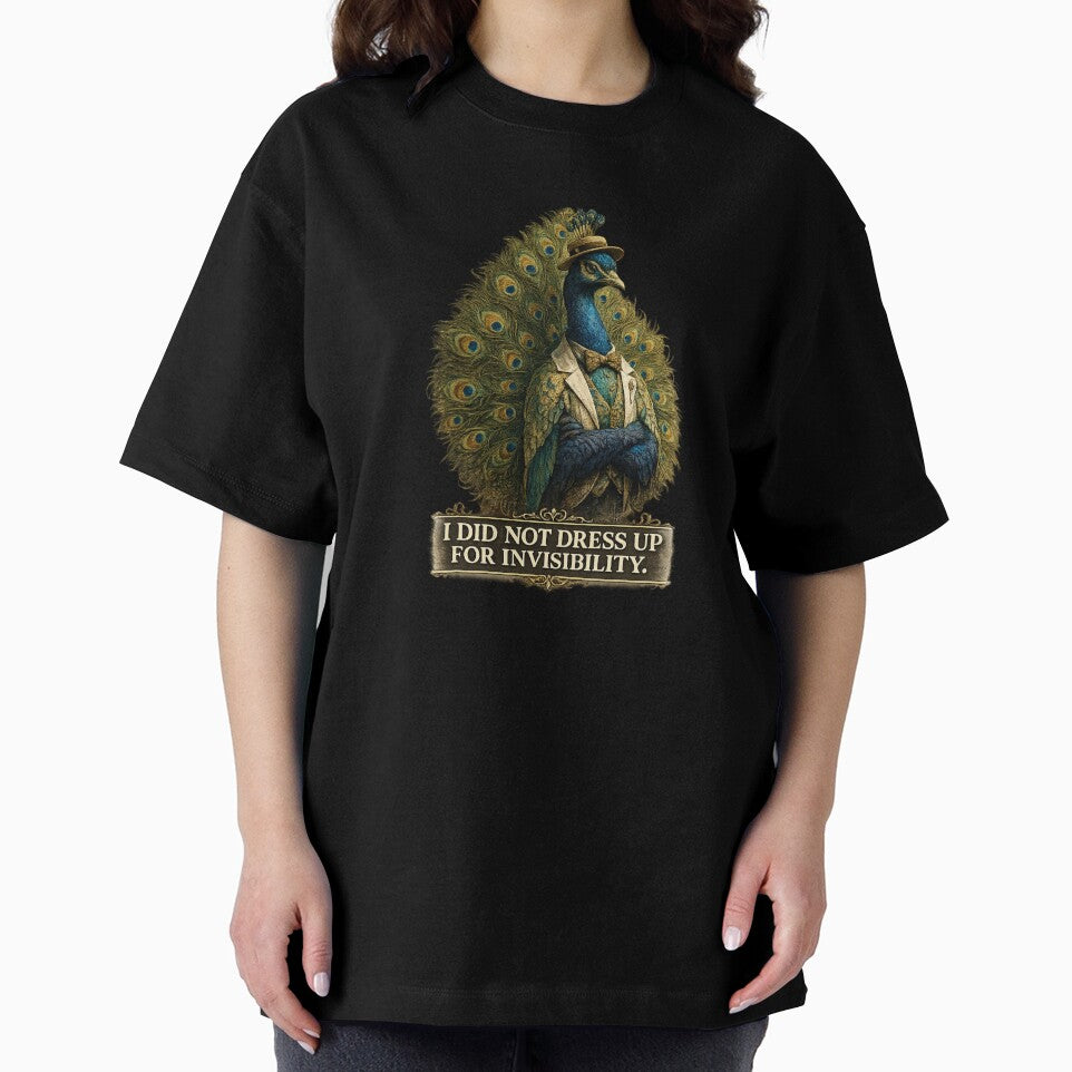 Vacation Burnout Society – Peacock I Did Not Dress Up For Invisibility by ByAnad