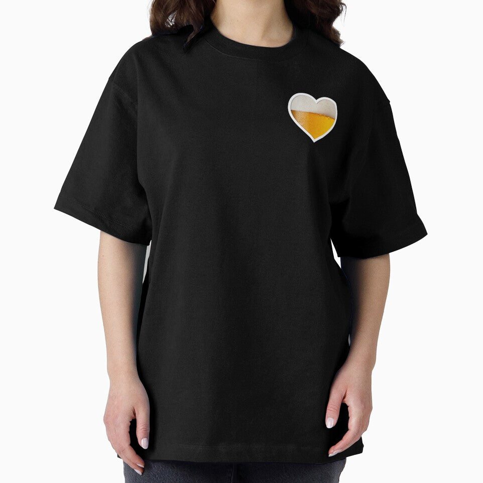 I Love Beer Heart – Funny Beer Lover Graphic by Spaabus