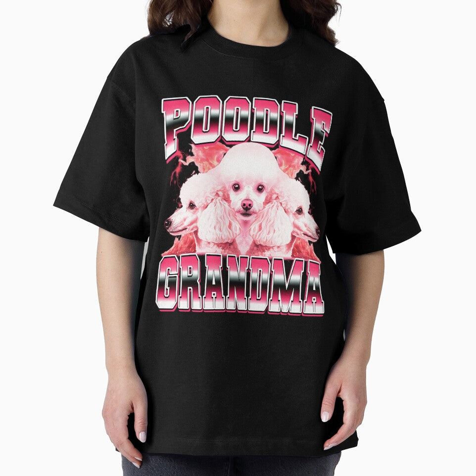 Poodle Grandma Dog Grandma 90s Bootleg Style by PaulTSchafer