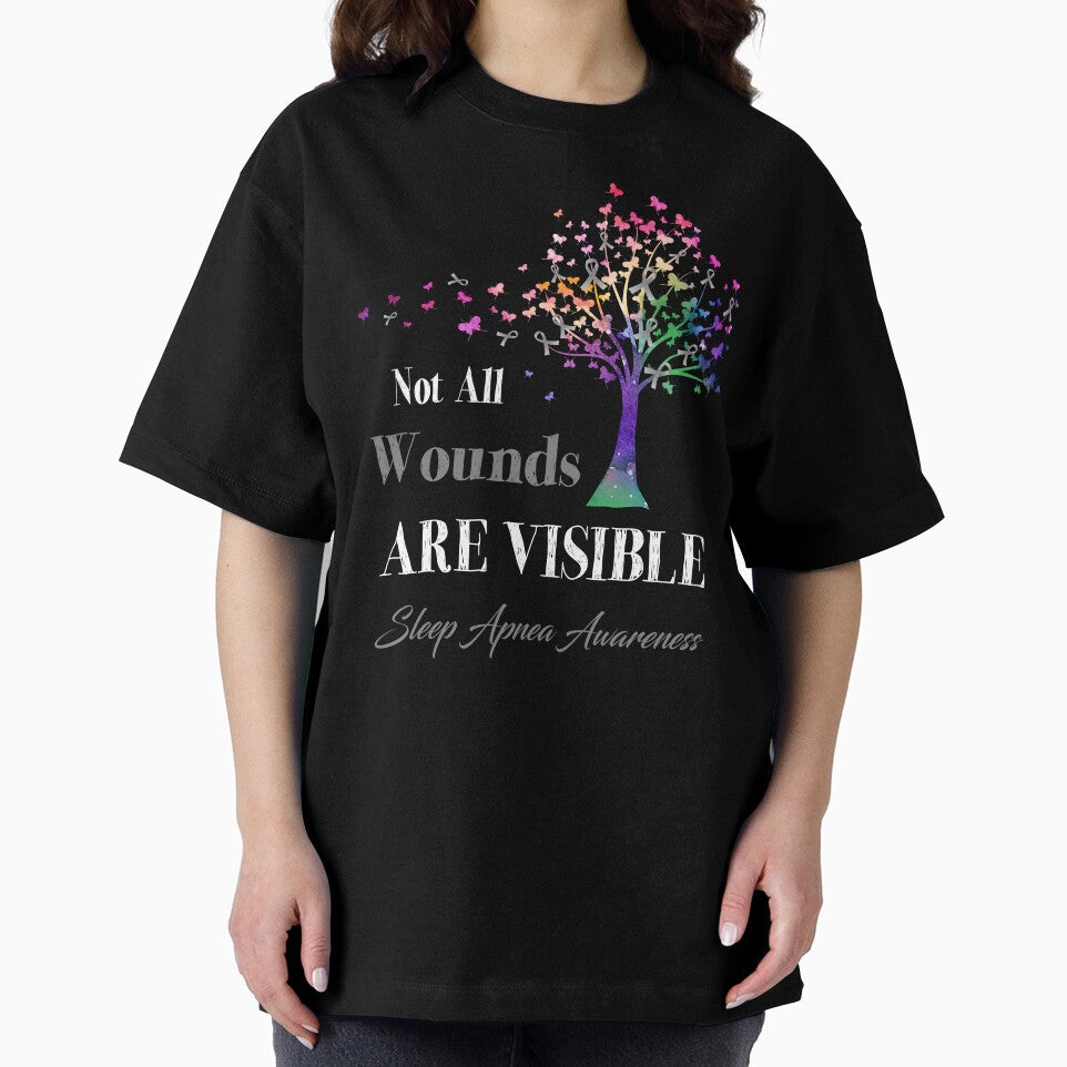 Not All Wounds Are Visible Sleep Apnea Awareness by Hatjar