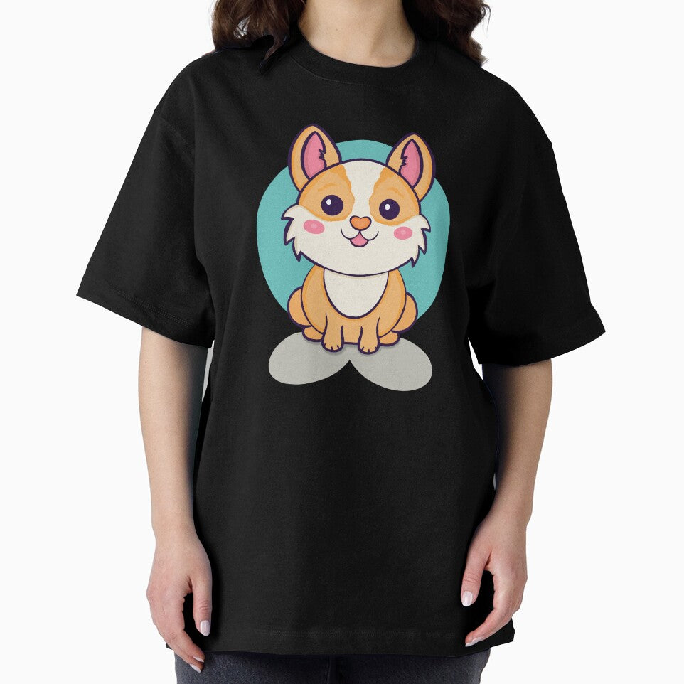 Cute Corgi Kawaii Illustration by Onírica by Valeria