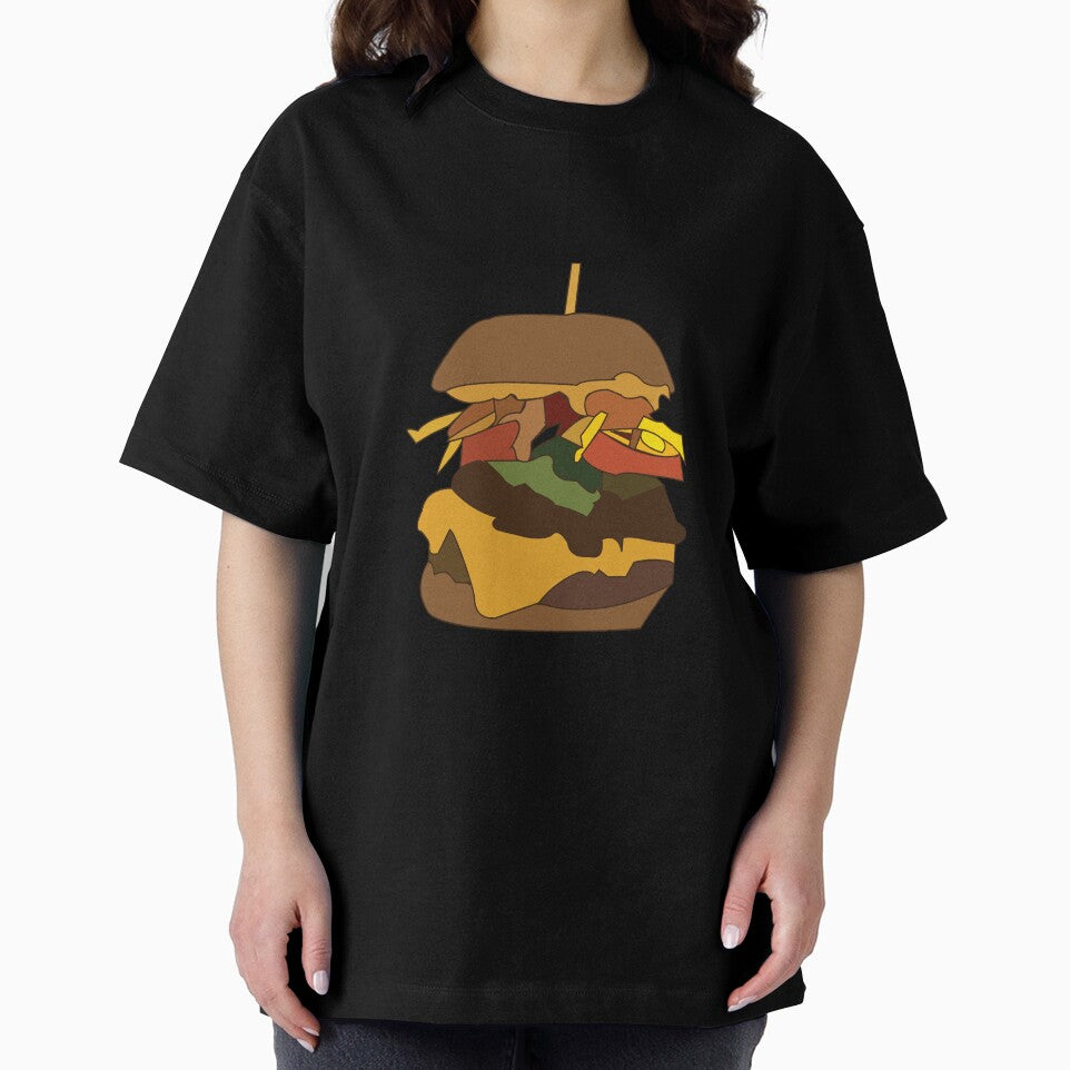 Burger Hamburger Burger Love Junk Food by Nisha Prabhu