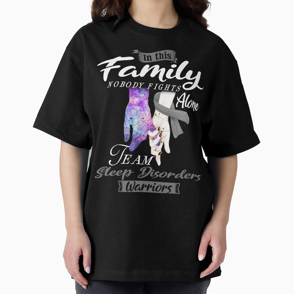 In This Family Nobody Fights Alone Team Sleep Disorders Warrior by deputylove