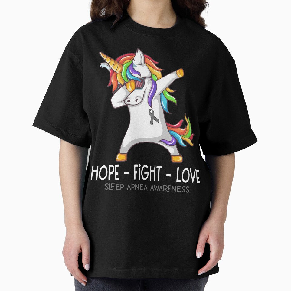 Hope Fight Love Sleep Apnea Awareness by Brad-FI