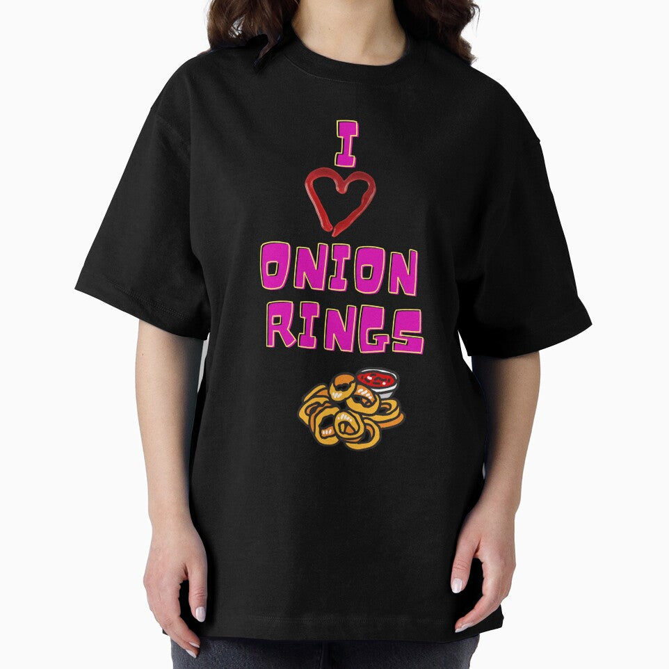 I Love Onion Rings - Fried Food Lover - I Love Food Gift by Now-IS-Later