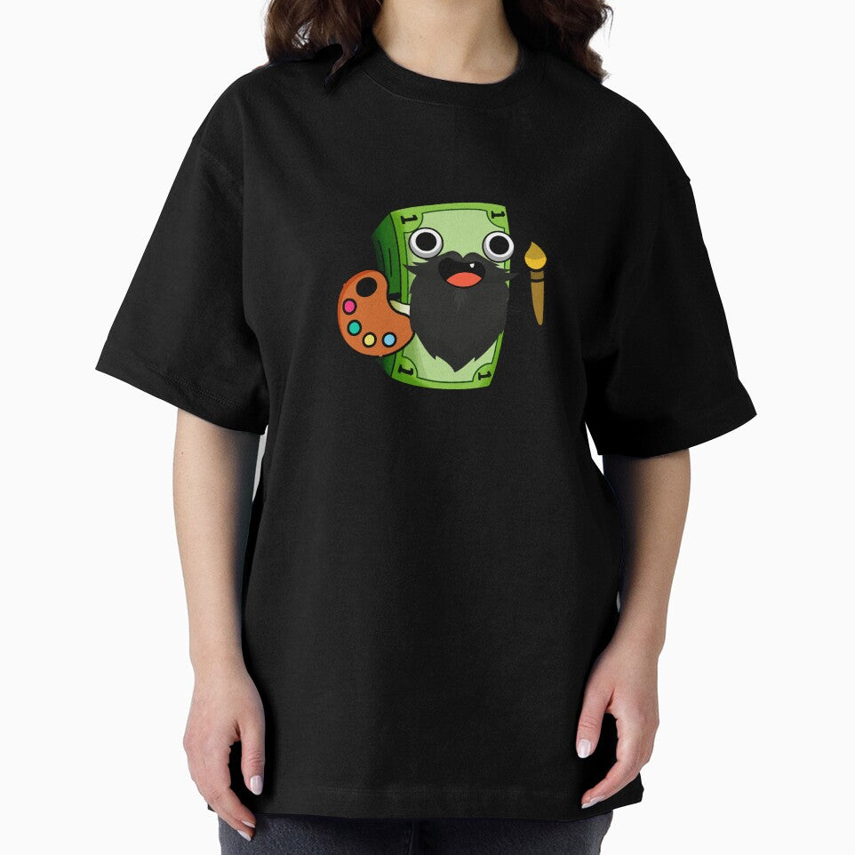 Monet Cute Artist Money Pun by punnybone