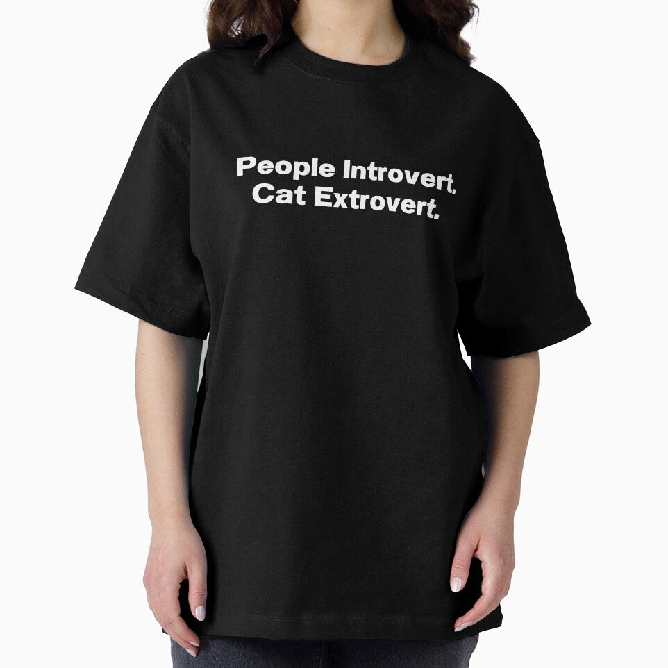People Introvert Cat Extrovert by IntrovertWorld