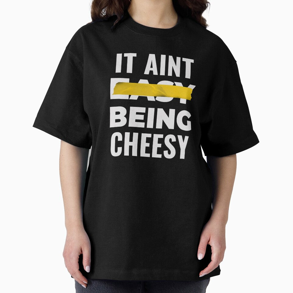IT AINT EASY BEING CHEESY FOOD PUN by Alladin7