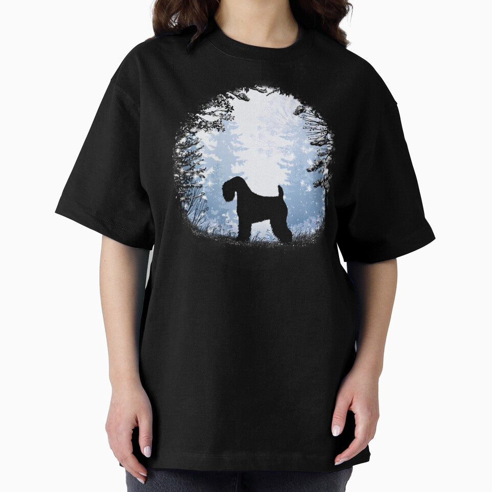 “First Snow” Soft Coated Wheaten Terrier by Spinyflowerart