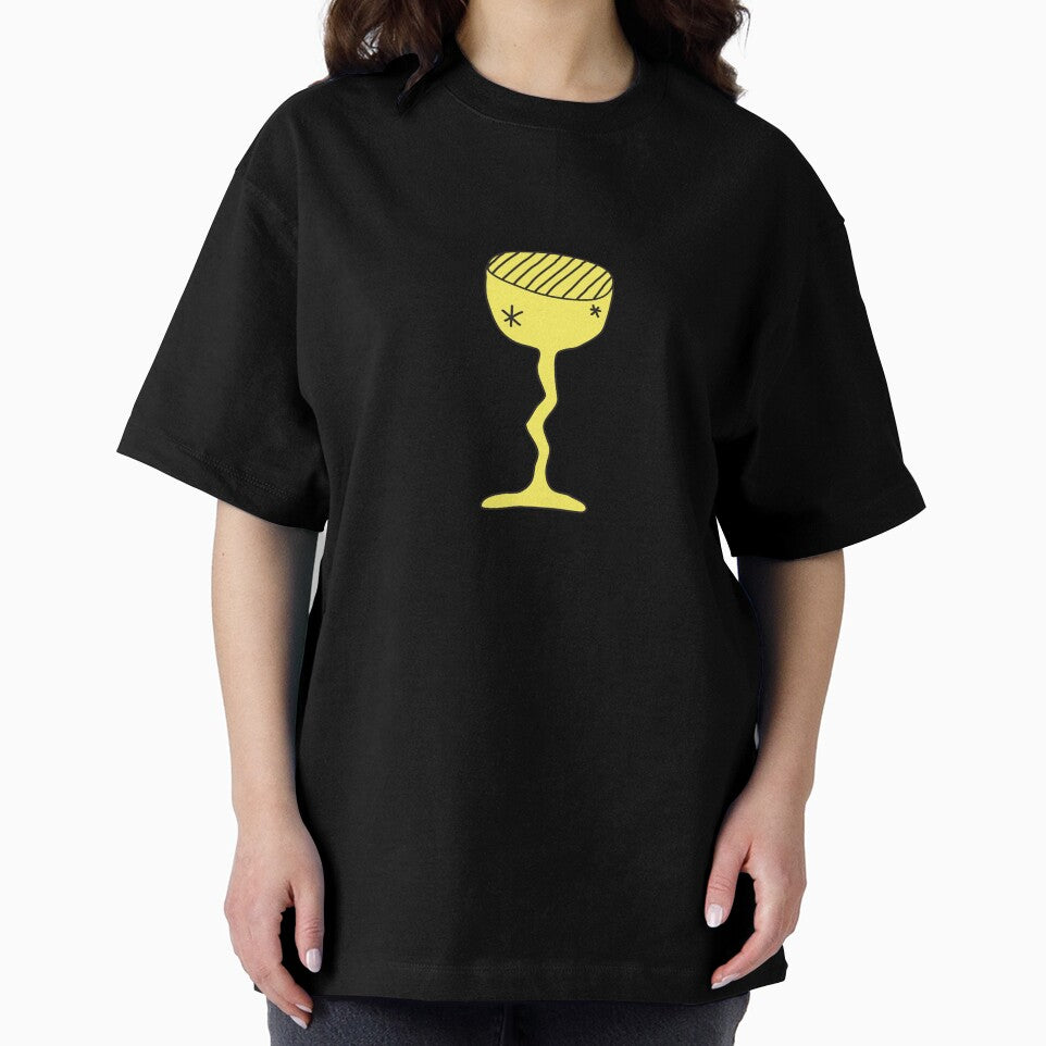 Yellow Wine Glass by annamelley