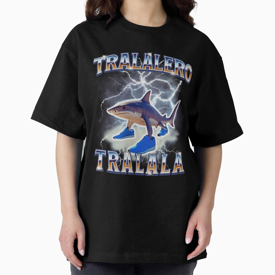 Tralalero Tralala Funny Meme Shark Retro Bootleg Memes by MaritzaVande