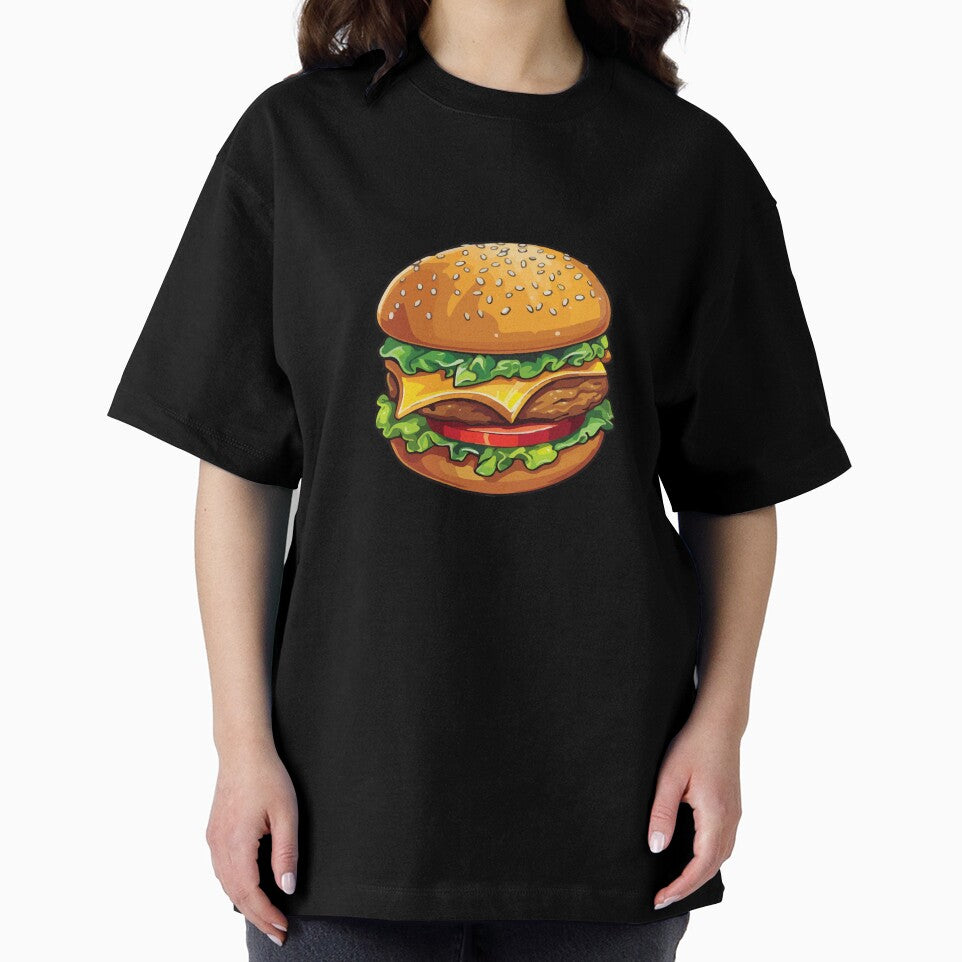 Burger Tasting Guy (Black) by sunset-capturer