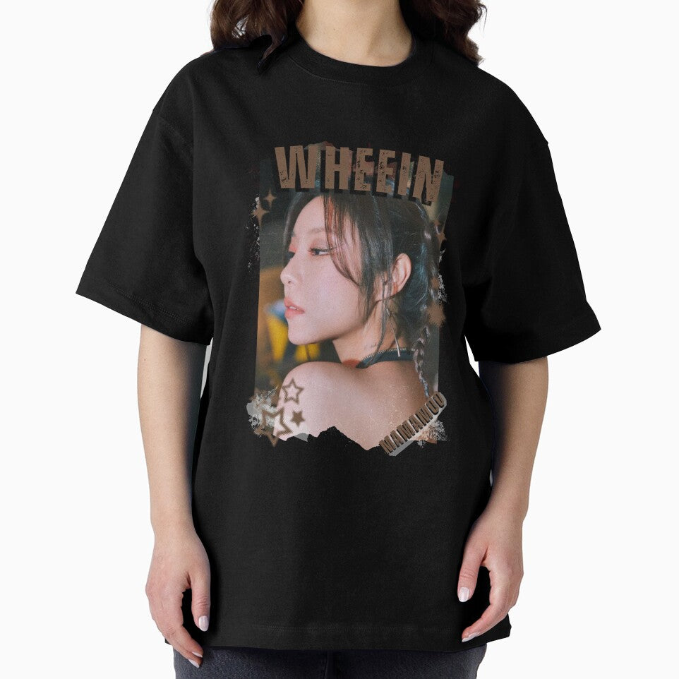Mamamooo Wheein Kpop Female group Scrapbook Collage Cozy Y2K Vintage Design by HELL0WBELLO