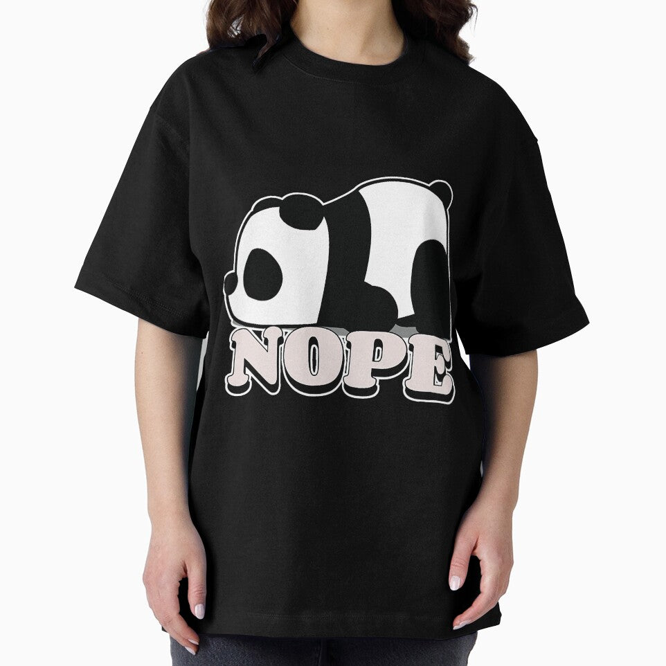Funny Nope Not Today Lazy Panda Lover by unassertive19