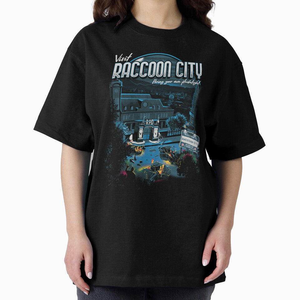 Visit Raccoon City Bring Your With Plashlight by Saroj Nepal