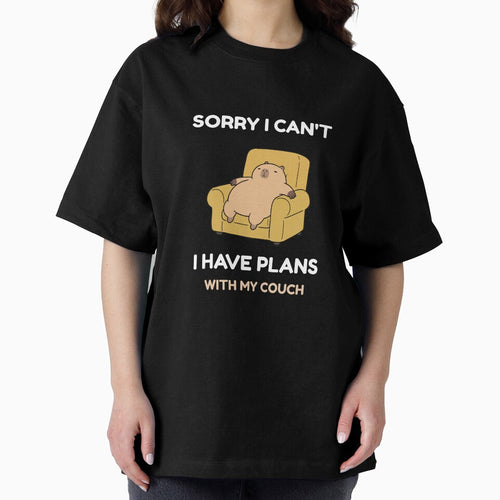 "Sorry I Can't, I Have Plans With My Couch" T-Shirt by HCtees12