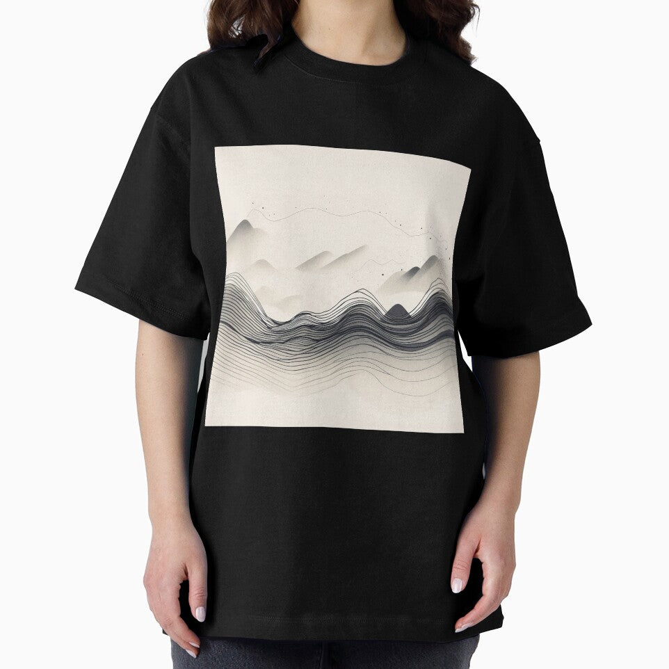 Minimalist abstract line drawing design by Feluceo