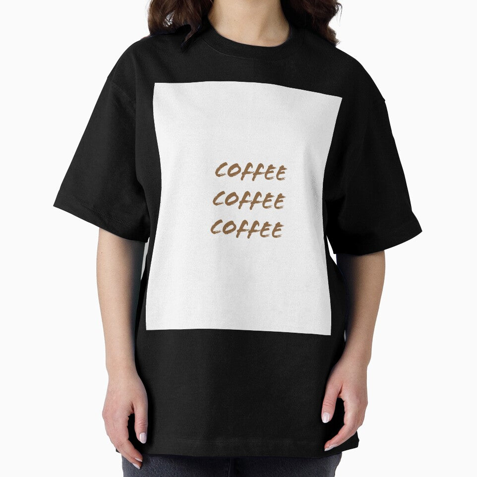 Coffee coffee coffee brown text white background by Blackdomino
