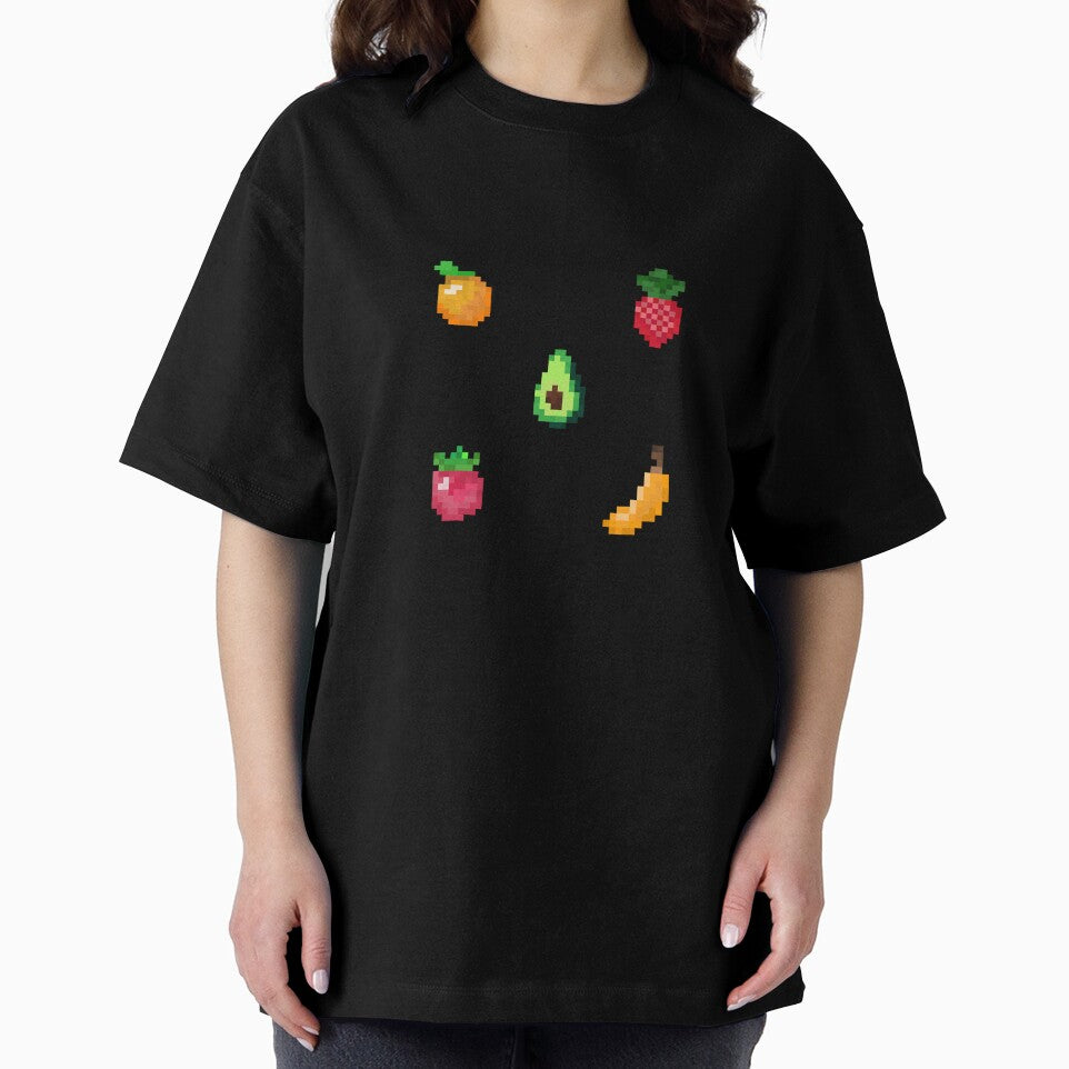 Pixel art fruit sticker pack by wonderxwander