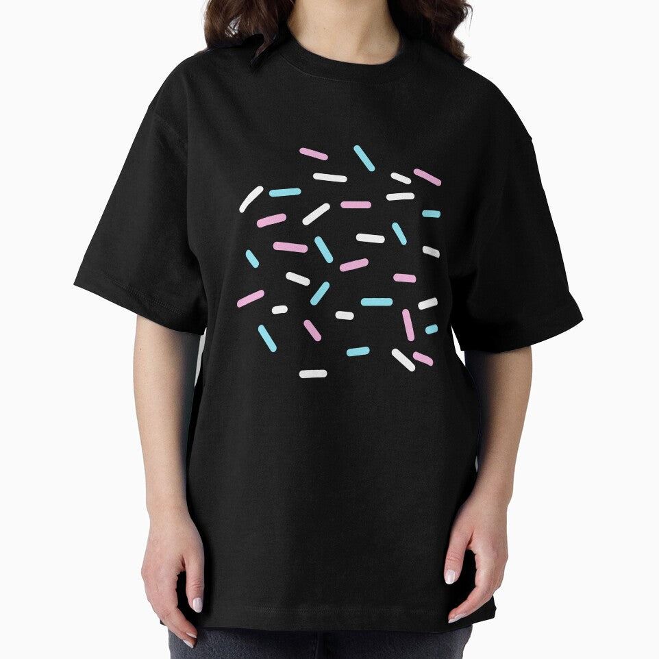 Cotton Candy Sprinkles, Blue Pink White by Darcey Middleton