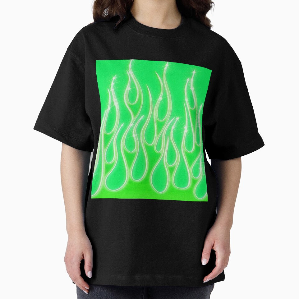 green flames by sqftv