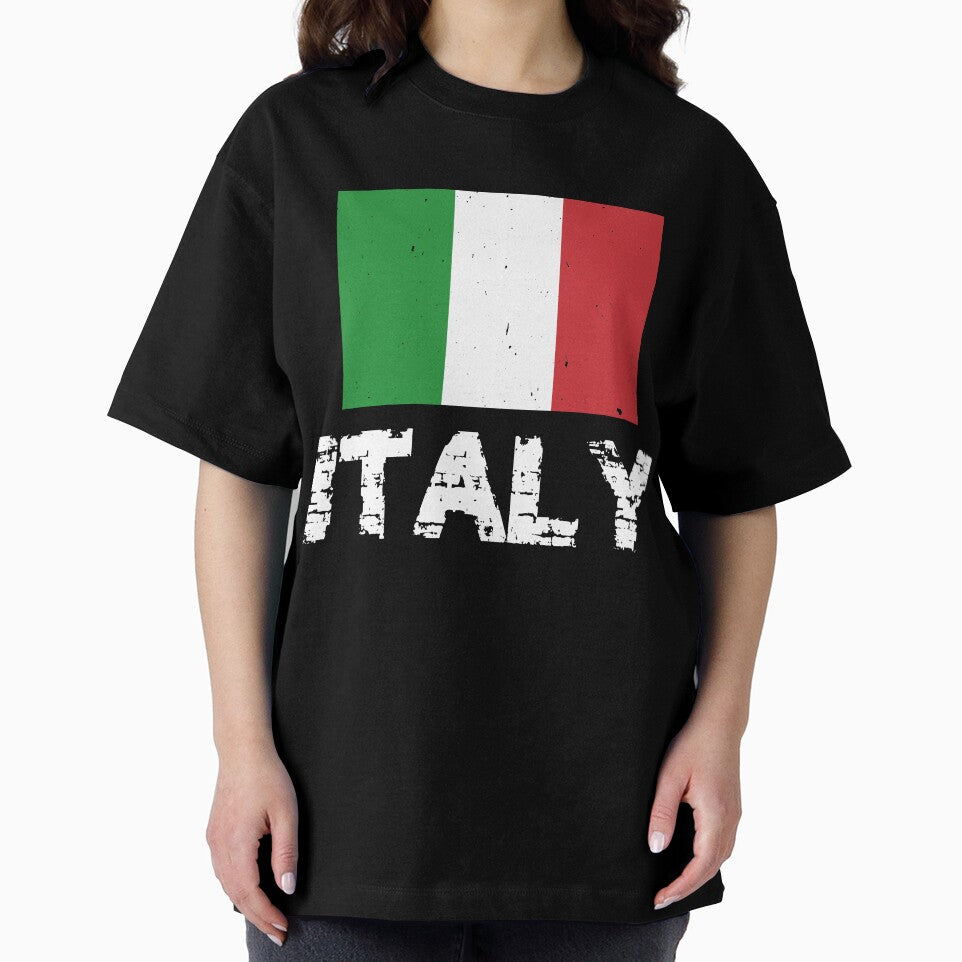 Italy Flag T-Shirt for Men and Women by AllStarMerch