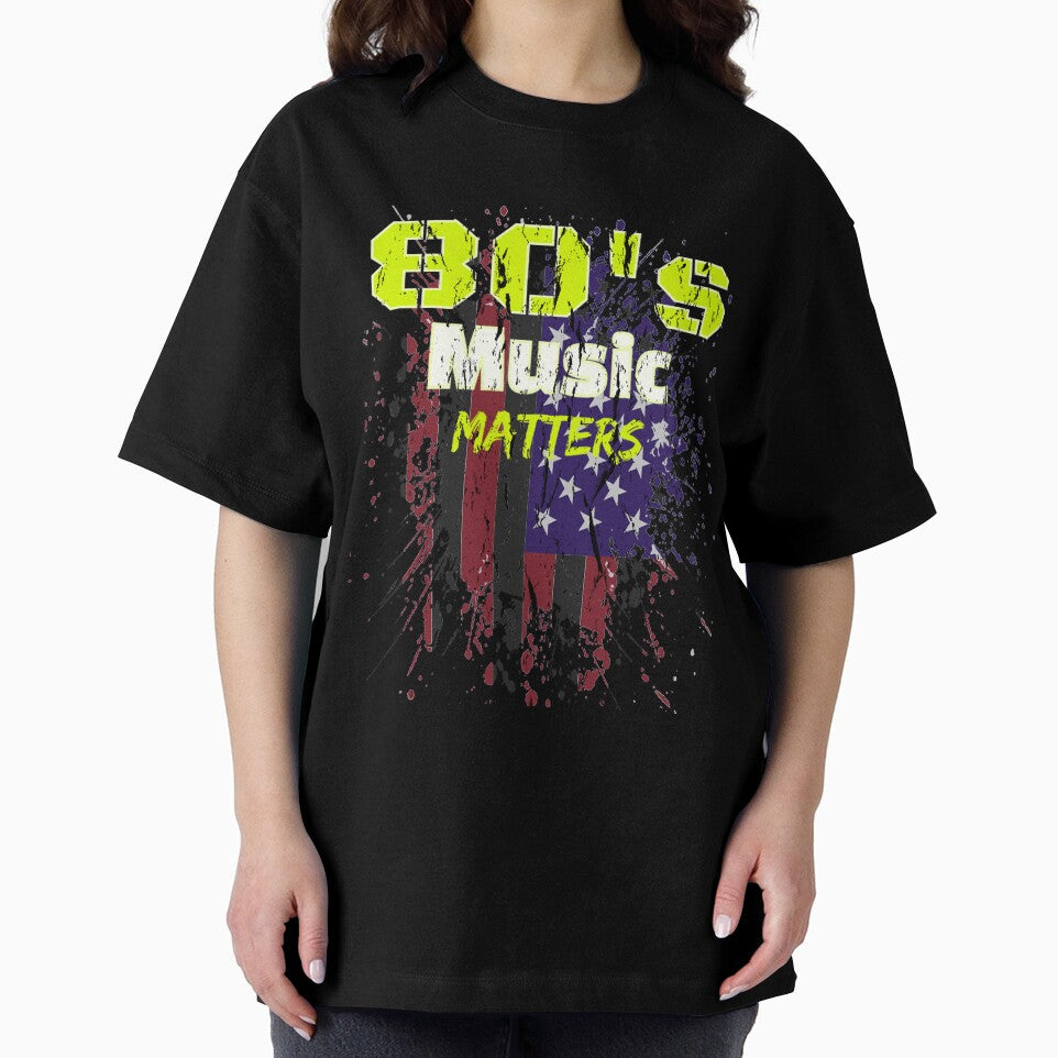 80's Music Matters USA Flag by alyedel