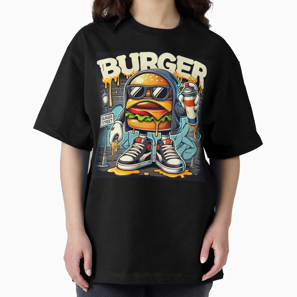 Burger - Urban Graffiti Food Vibes by Still Hungry Shop