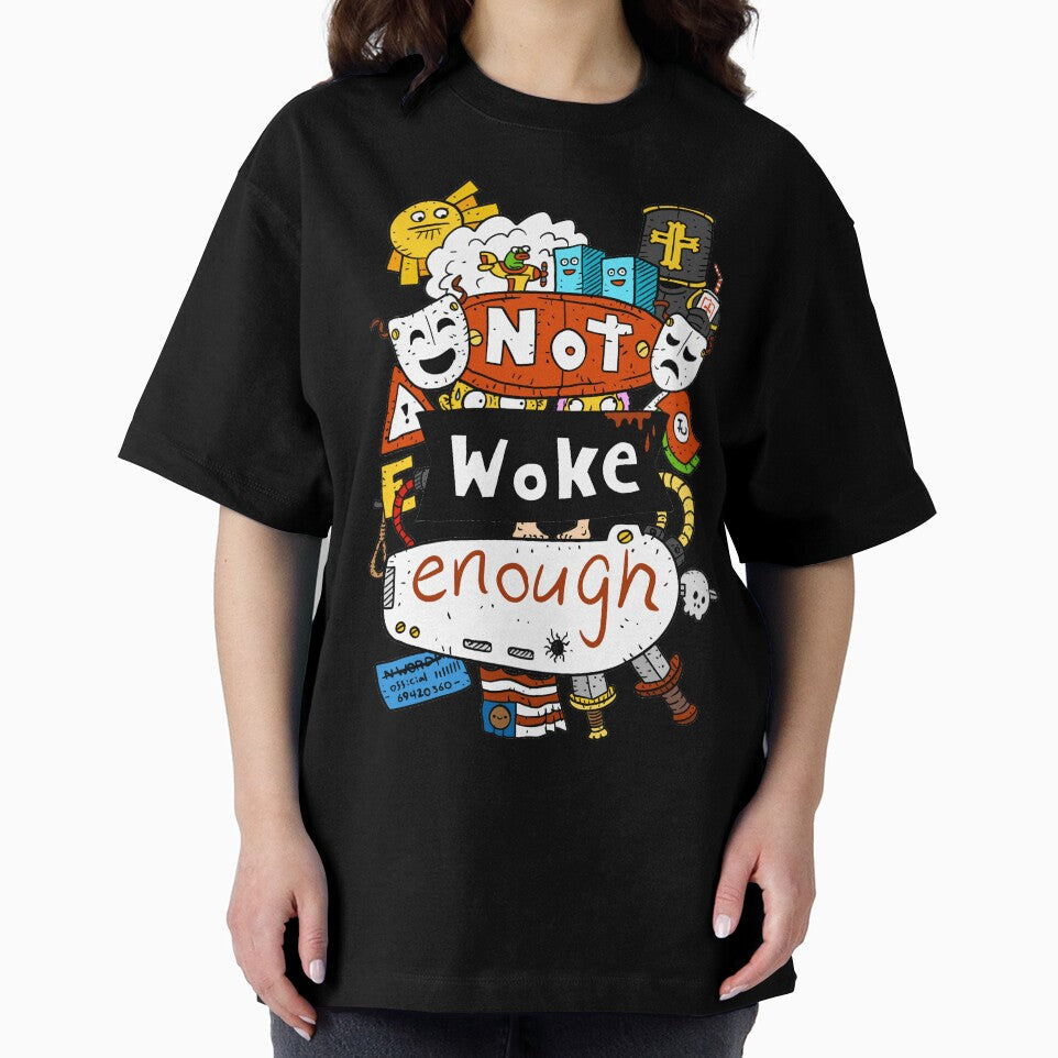 not woke enough. dark humor. by JJadx